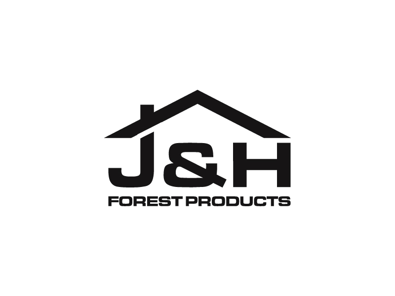 J&H Forest Products logo design by jonggol