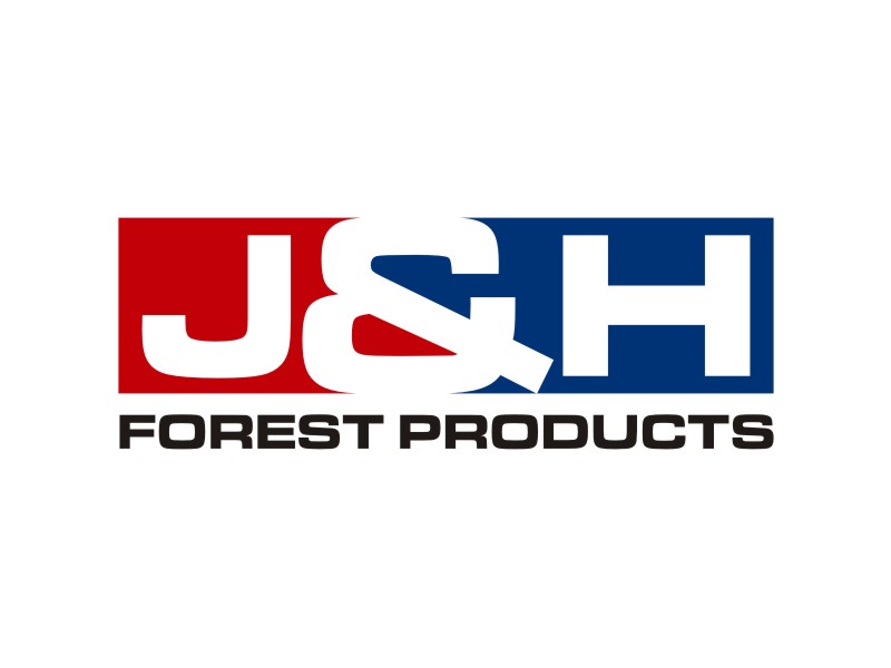 J&H Forest Products logo design by Neng Khusna