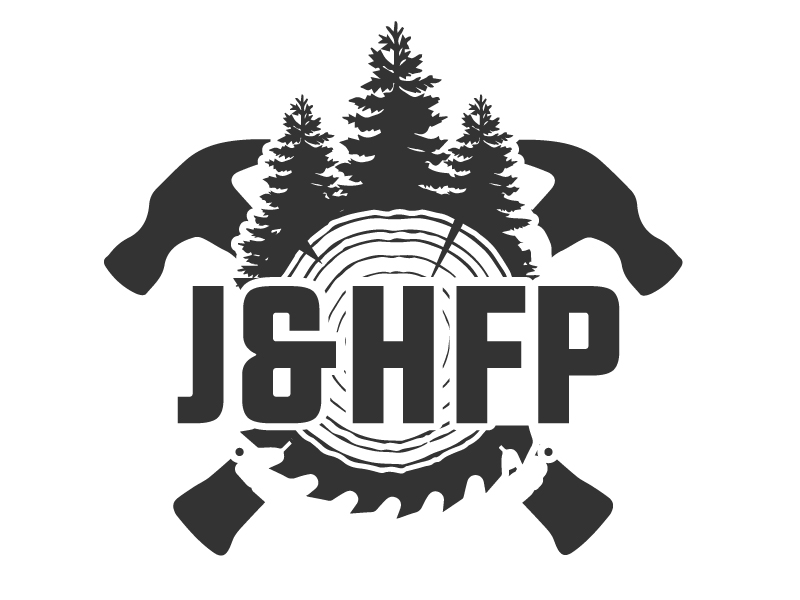 J&H Forest Products logo design by ElonStark