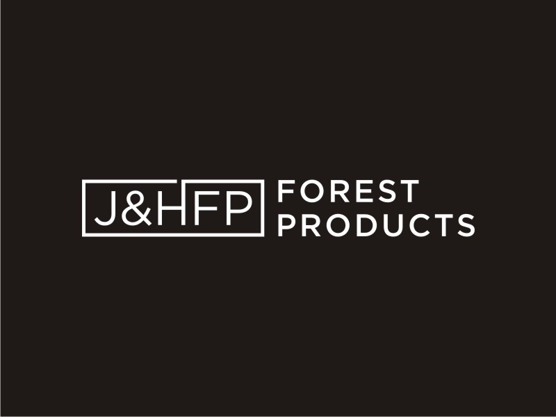 J&H Forest Products logo design by Artomoro