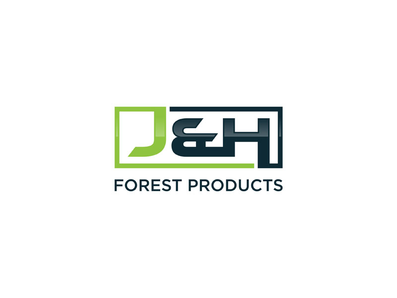 J&H Forest Products logo design by carman