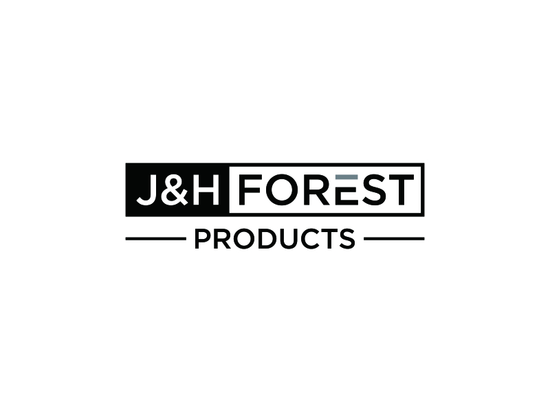 J&H Forest Products logo design by bomie