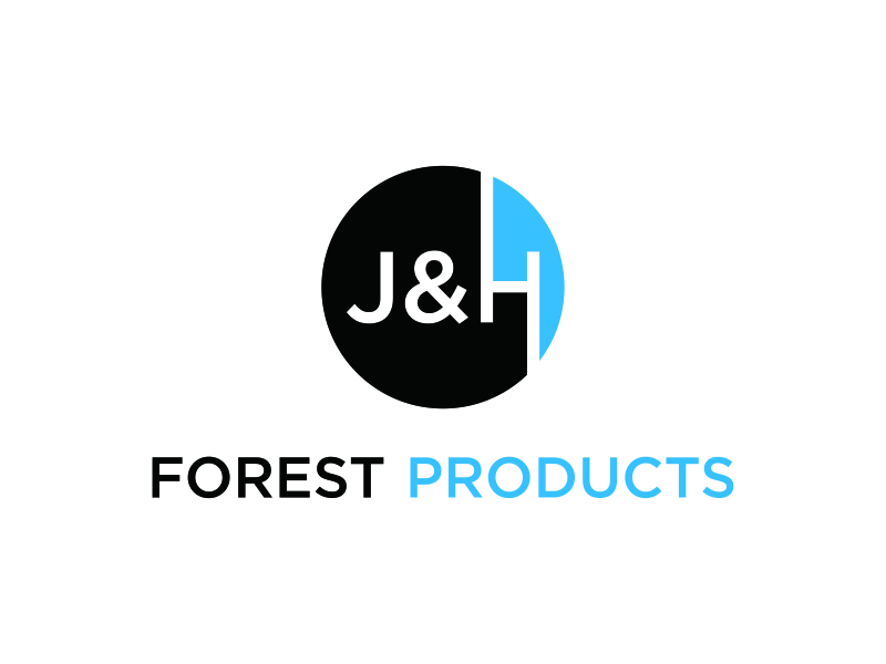 J&H Forest Products logo design by bomie