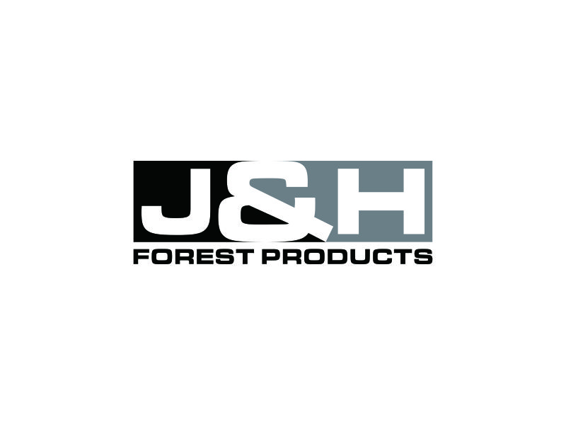 J&H Forest Products logo design by blessings
