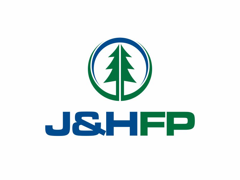 J&H Forest Products logo design by agus