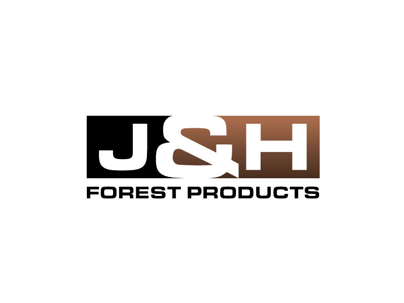 J&H Forest Products logo design by REDCROW