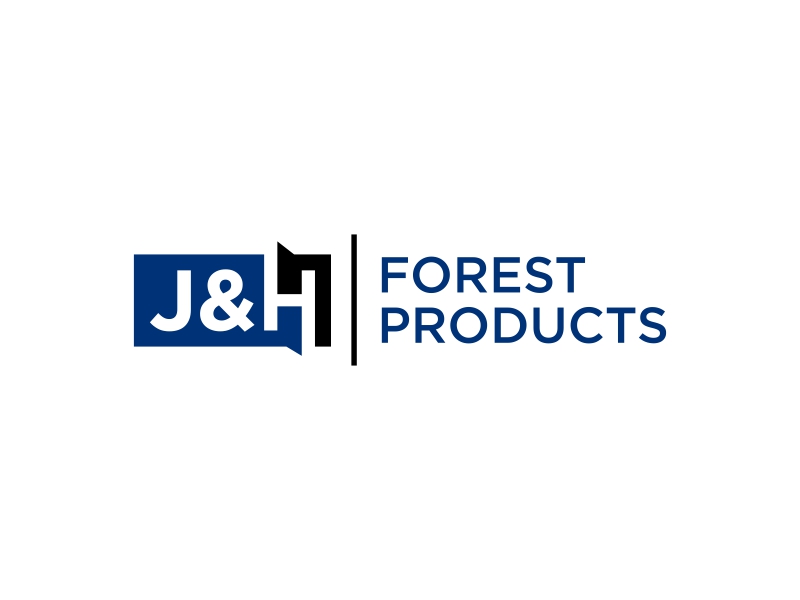 J&H Forest Products logo design by EkoBooM
