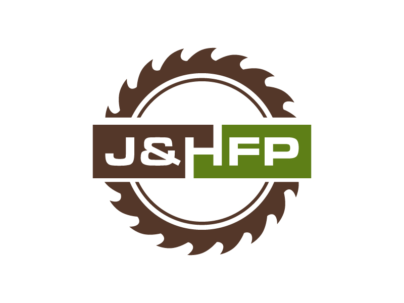 J&H Forest Products logo design by BrainStorming