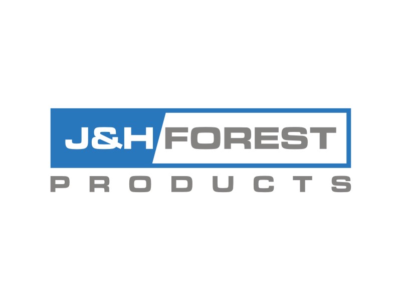 J&H Forest Products logo design by asyqh