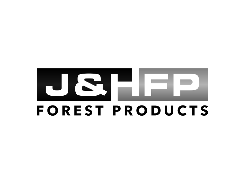 J&H Forest Products logo design by rizuki
