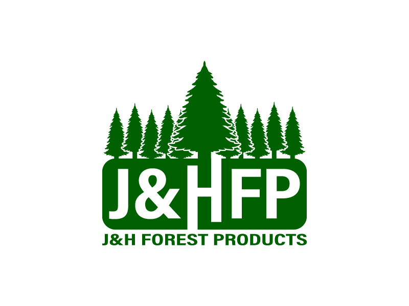 J&H Forest Products logo design by Vu Acim