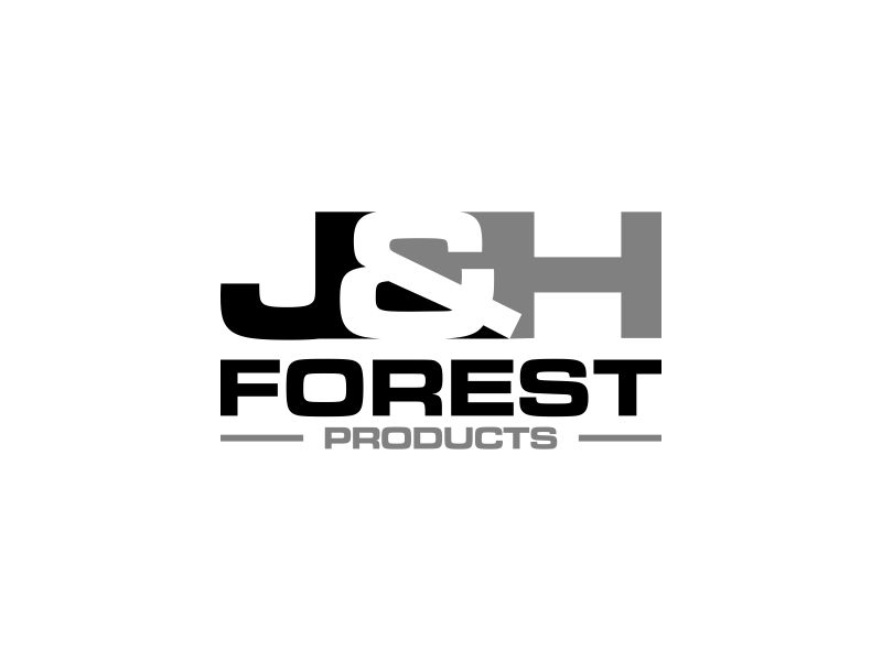 J&H Forest Products logo design by Humhum