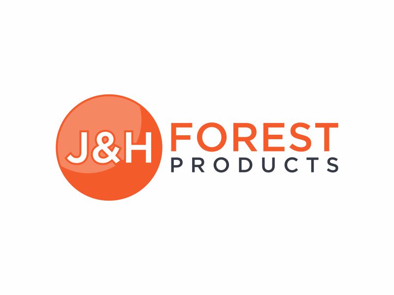 J&H Forest Products logo design by y7ce
