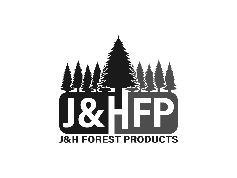 J&H Forest Products logo design by Vu Acim