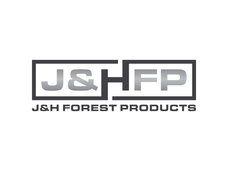 J&H Forest Products logo design by DreamCather
