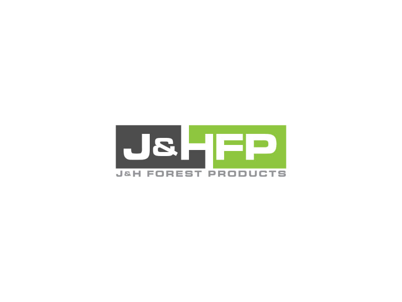 J&H Forest Products logo design by nona