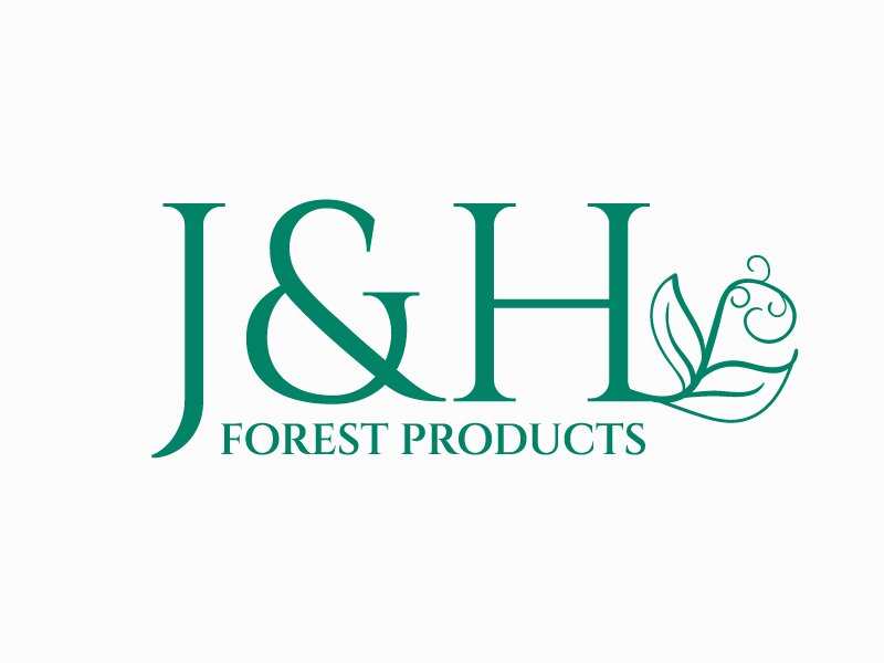 J&H Forest Products logo design by Sami Ur Rab