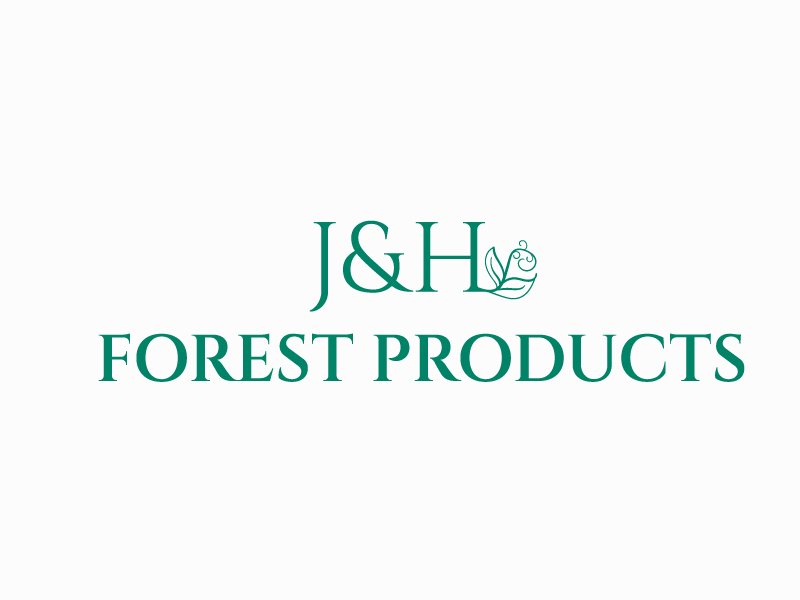J&H Forest Products logo design by Sami Ur Rab