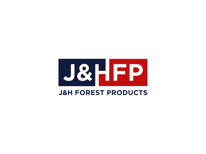 J&H Forest Products logo design by Zeratu