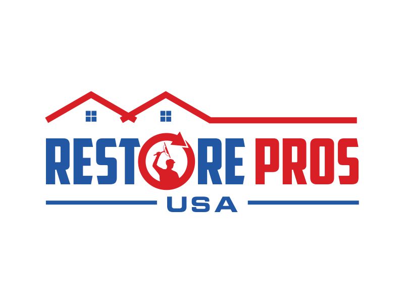 Restore Pros USA logo design by kopipanas