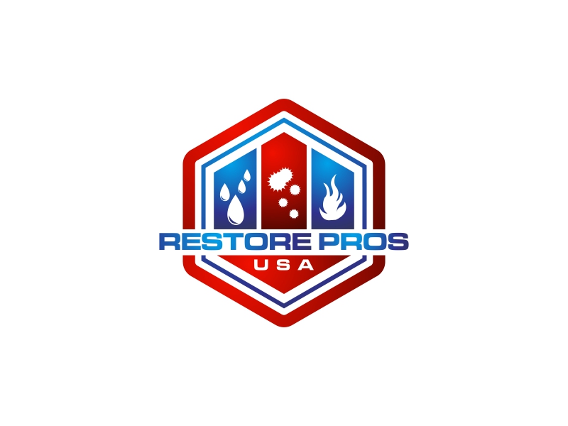 Restore Pros USA logo design by luckyprasetyo