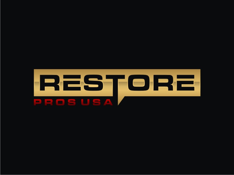 Restore Pros USA logo design by Artomoro
