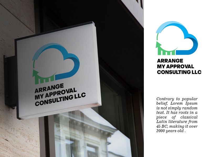 Arrange my Approval Consulting LLC logo design by VectorinoArt