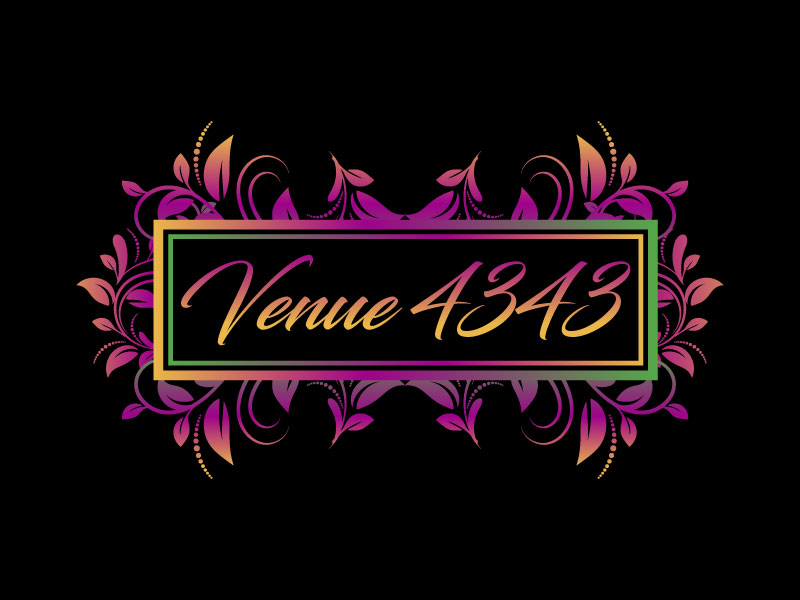 VENUE 4343 logo design by aryamaity