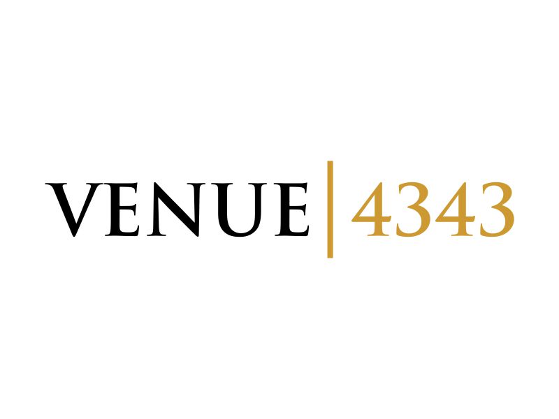 VENUE 4343 logo design by dewipadi