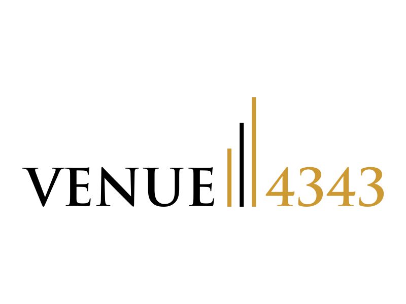 VENUE 4343 logo design by dewipadi
