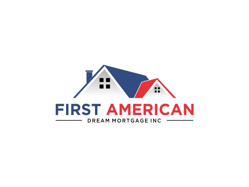 First American Dream Mortgage Inc logo design by oke2angconcept