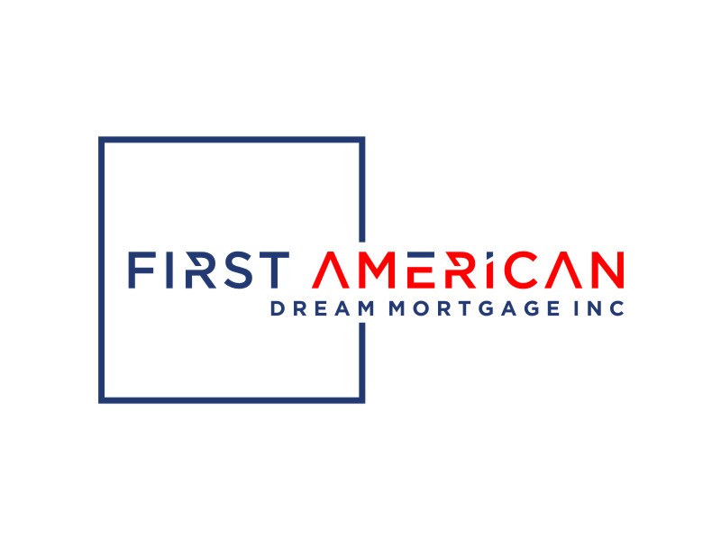 First American Dream Mortgage Inc logo design by Artomoro