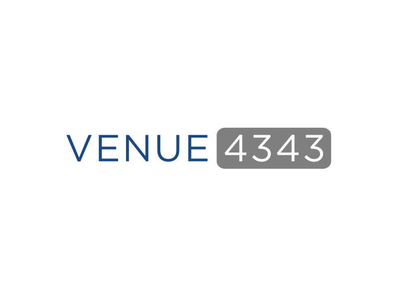 VENUE 4343 logo design by Artomoro