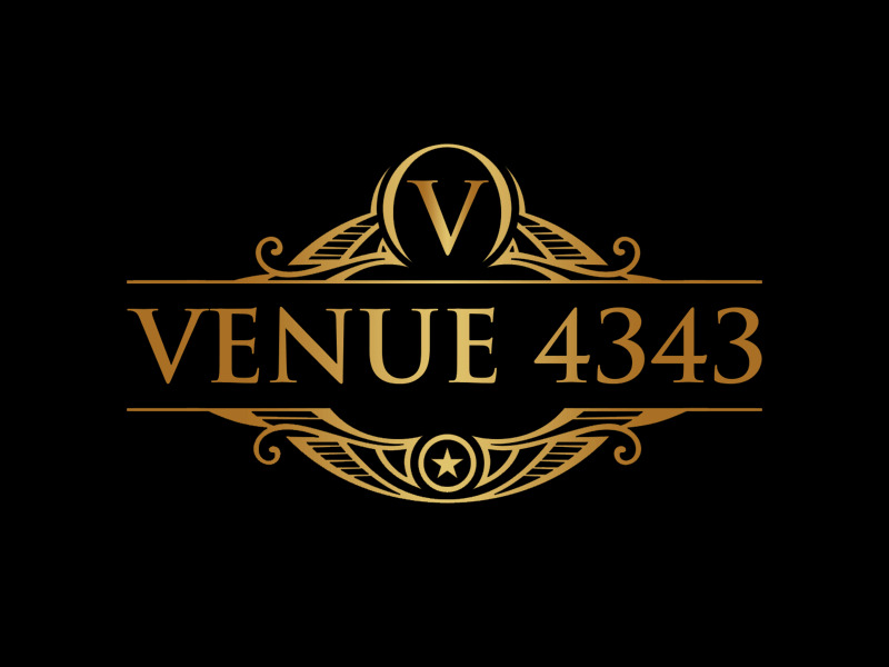 VENUE 4343 logo design by Bananalicious