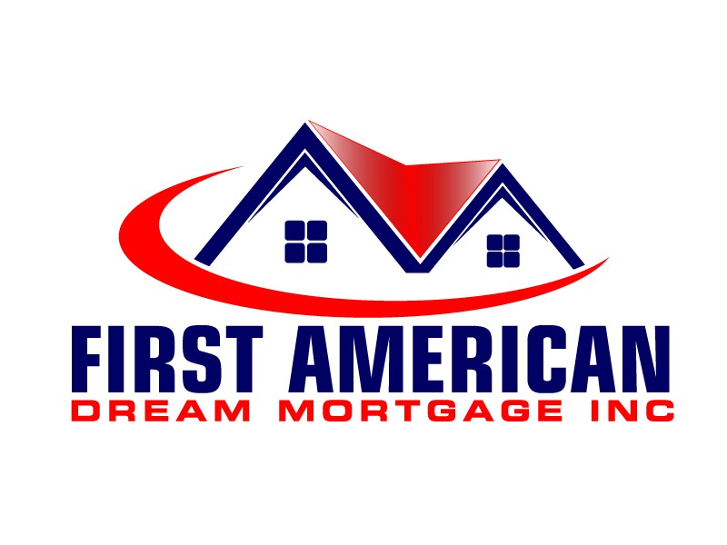 First American Dream Mortgage Inc logo design by ElonStark