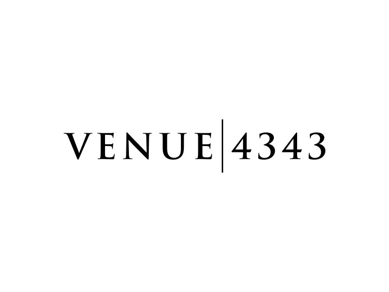 VENUE 4343 logo design by hoqi