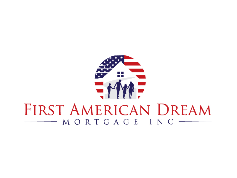 First American Dream Mortgage Inc logo design by maze
