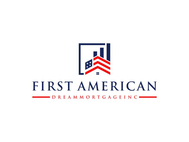 First American Dream Mortgage Inc logo design by hoqi
