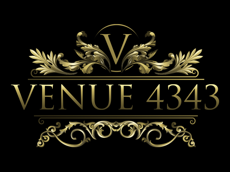 VENUE 4343 logo design by MarkindDesign