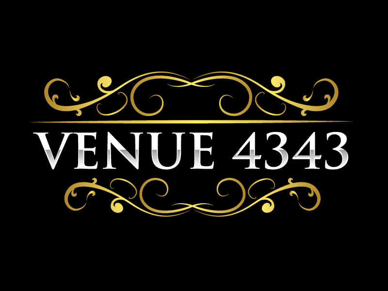 VENUE 4343 logo design by ElonStark
