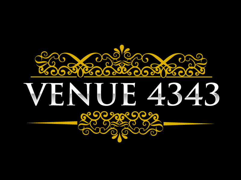 VENUE 4343 logo design by ElonStark