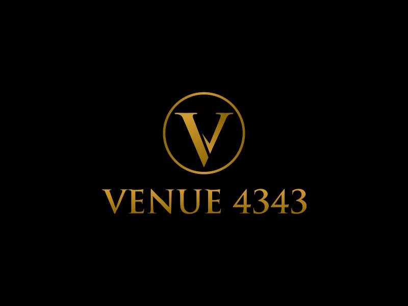 VENUE 4343 logo design by sargiono nono