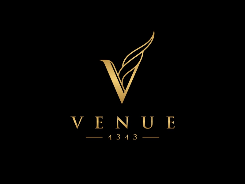VENUE 4343 logo design by KaySa