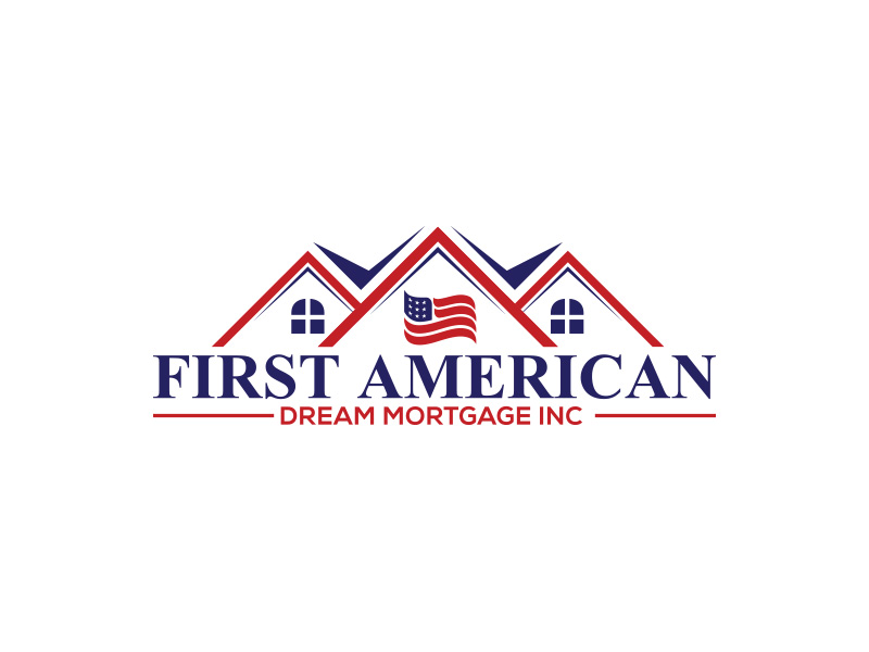 First American Dream Mortgage Inc logo design by eddesignswork