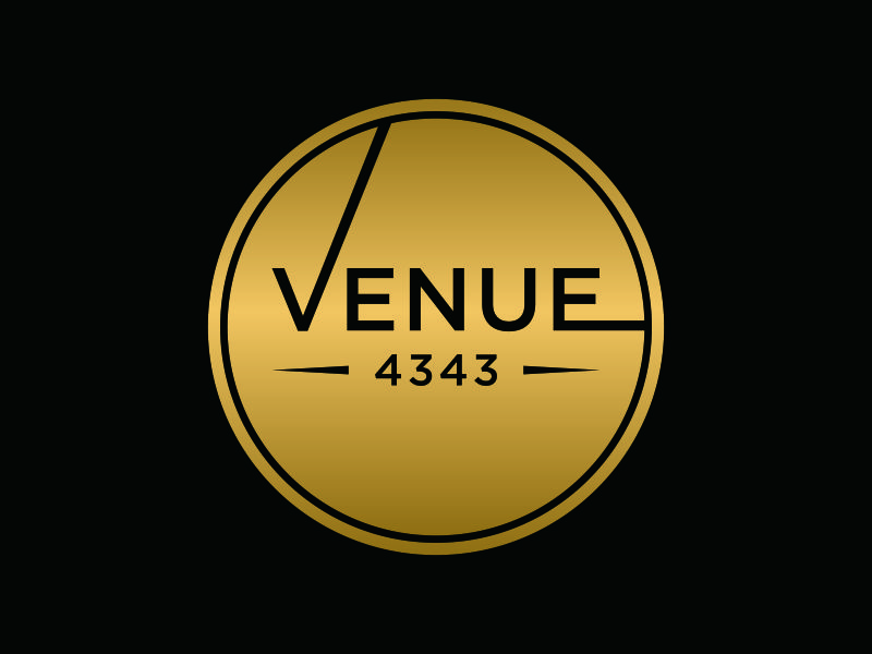 VENUE 4343 logo design by ozenkgraphic