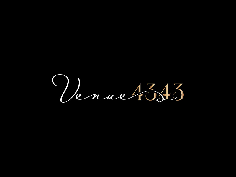VENUE 4343 logo design by eddesignswork