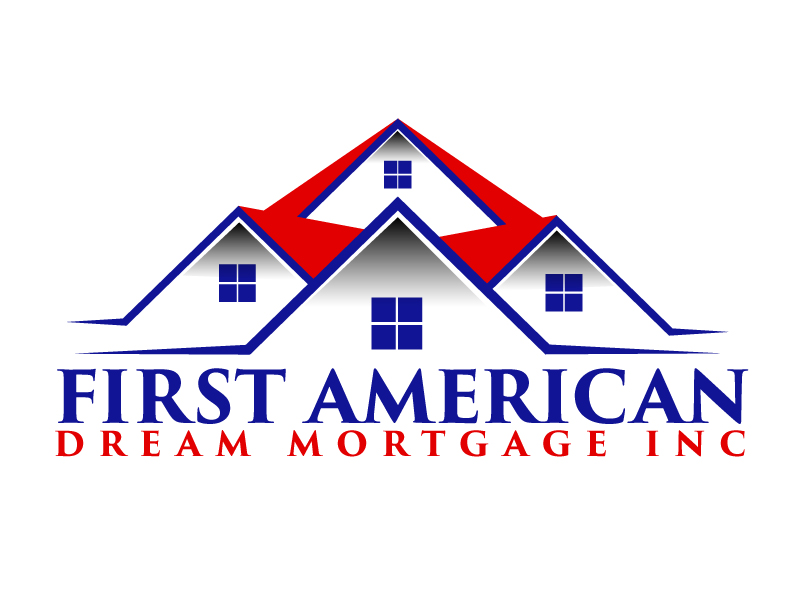 First American Dream Mortgage Inc logo design by ElonStark