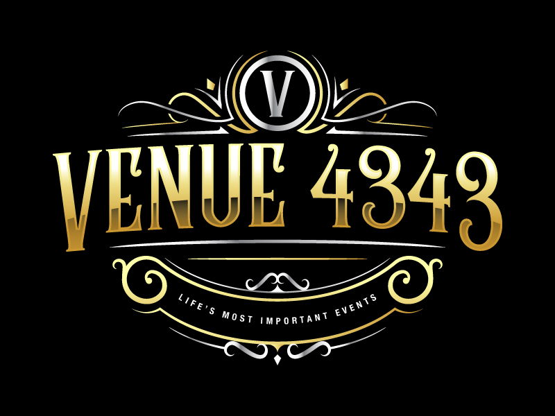 VENUE 4343 logo design by PRN123