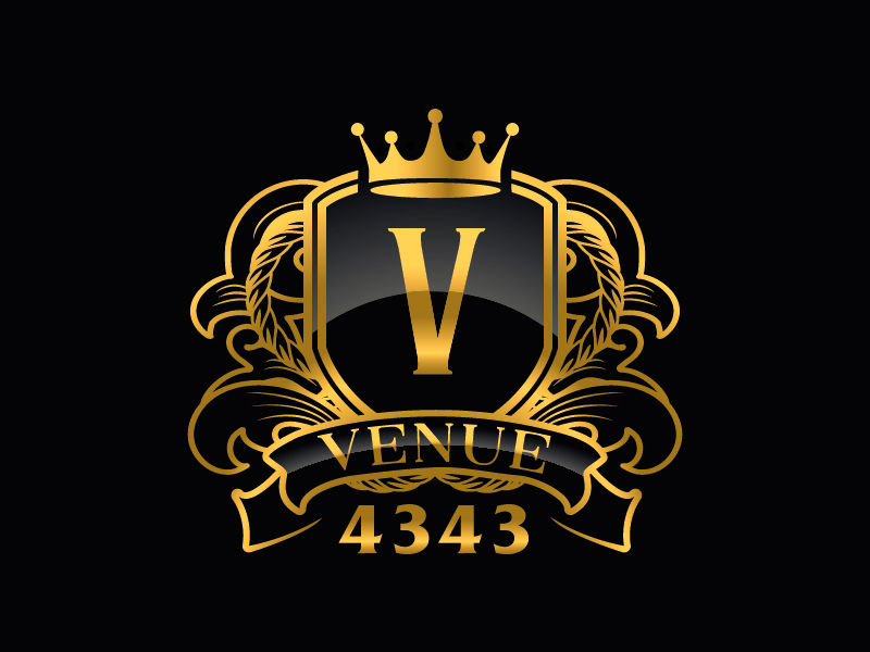 VENUE 4343 logo design by il-in