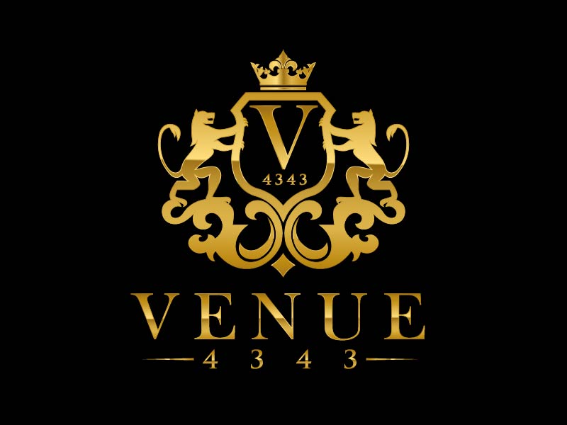 VENUE 4343 logo design by usef44